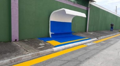 Secretaria de Mobilidade Urbana faz melhorias nos pontos de ônibus