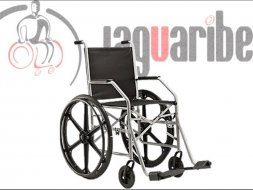 CADEIRA DE RODAS DOBR. 1009 PM 90 KG - JAGUARIBE CADEIRA DE RODAS DOBR. 1009 PM 90 KG - JAGUARIBE